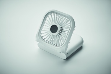 Logo trade promotional merchandise photo of: Portable foldable or desk fan
